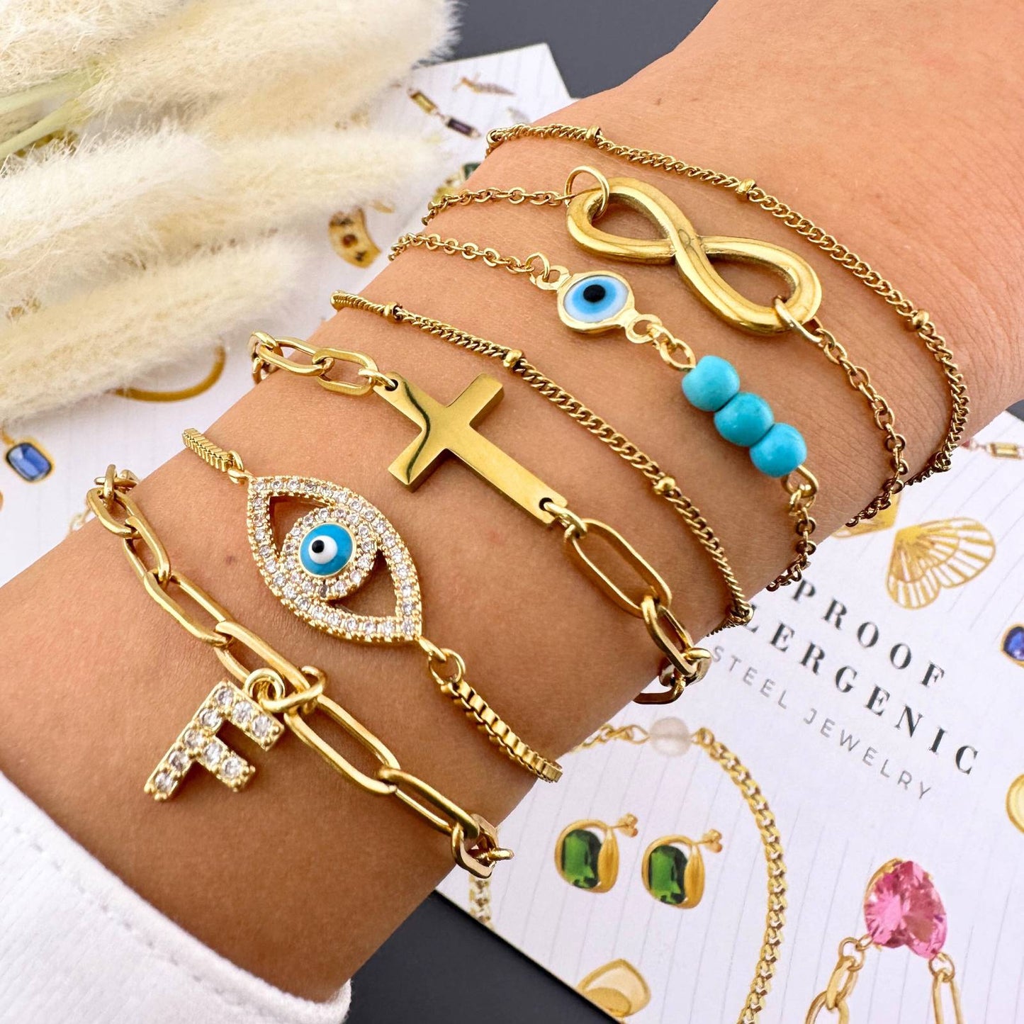 Dainty Evil Eye Bracelet