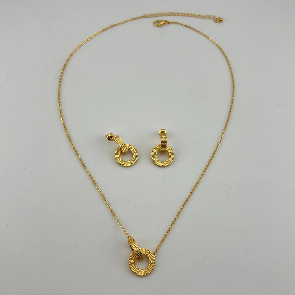 Unlimited love cartier set(earrings and necklace)