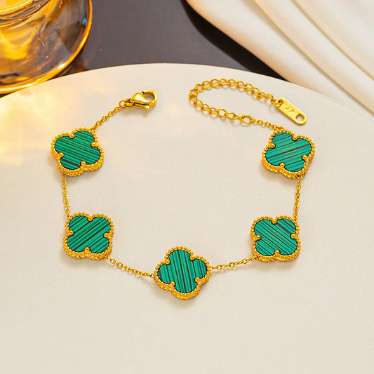 Green "Van Cleef" Bracelet