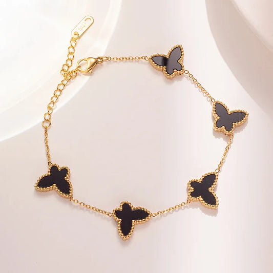 Black Butterfly Bracelet