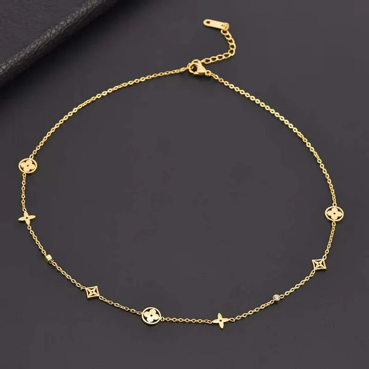 Dainty "LV" Necklace