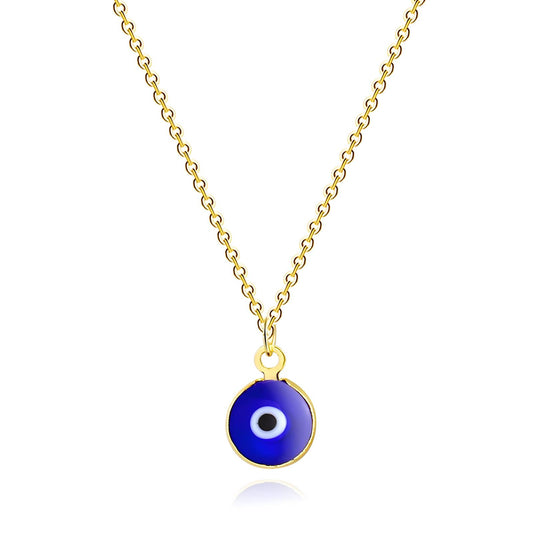 18k Gold Plated "Evil Eye" Necklace