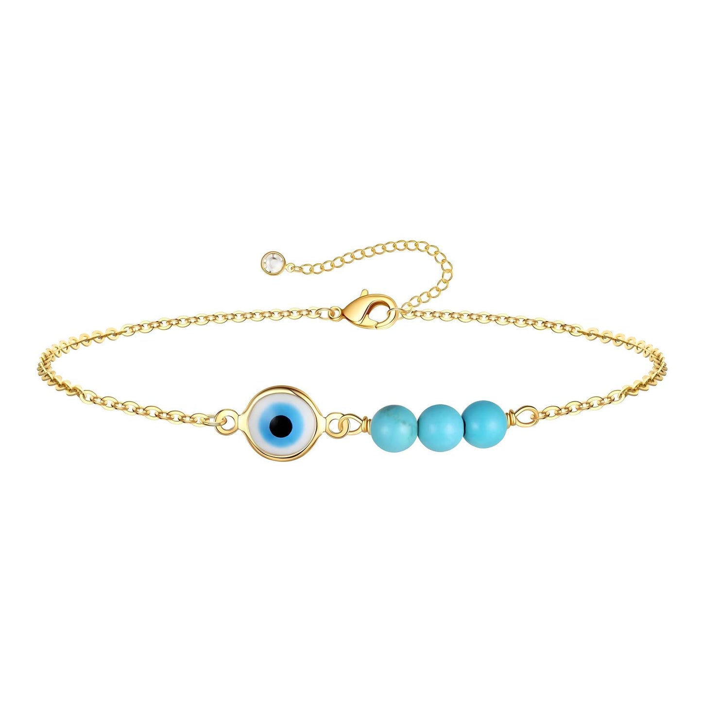 Dainty Evil Eye Bracelet