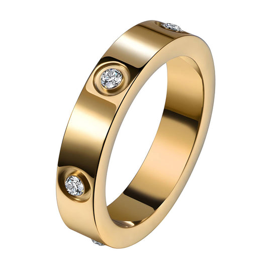 18K GOLD PLATED RING