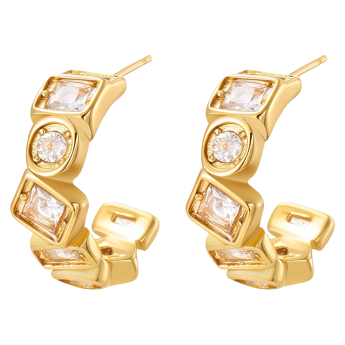 Bulky Unique Earrings