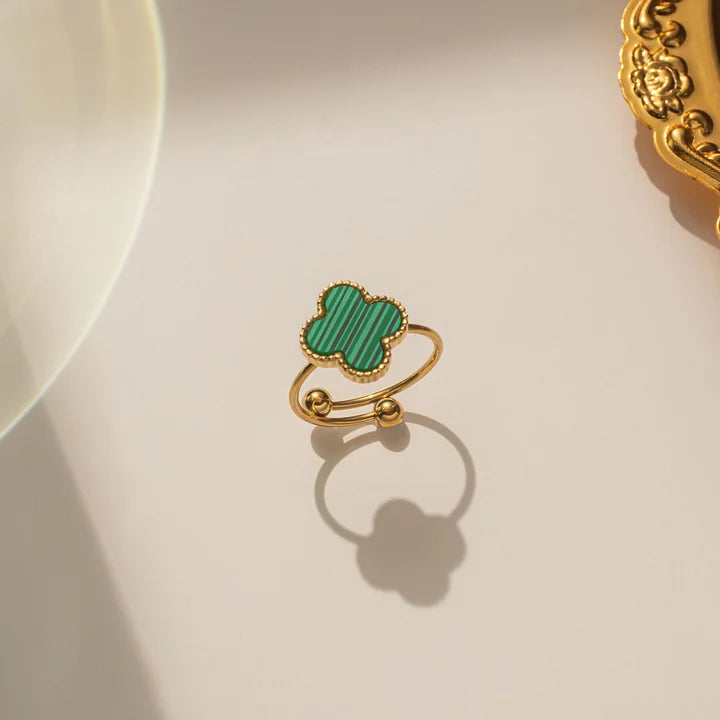 Green " Van Cleef" Ring